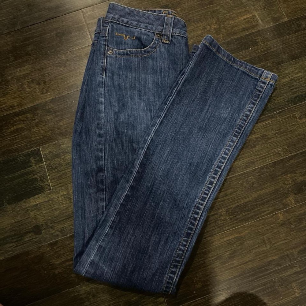 Kimes Ranch Women's Boot Cut Jeans - Dark Blue